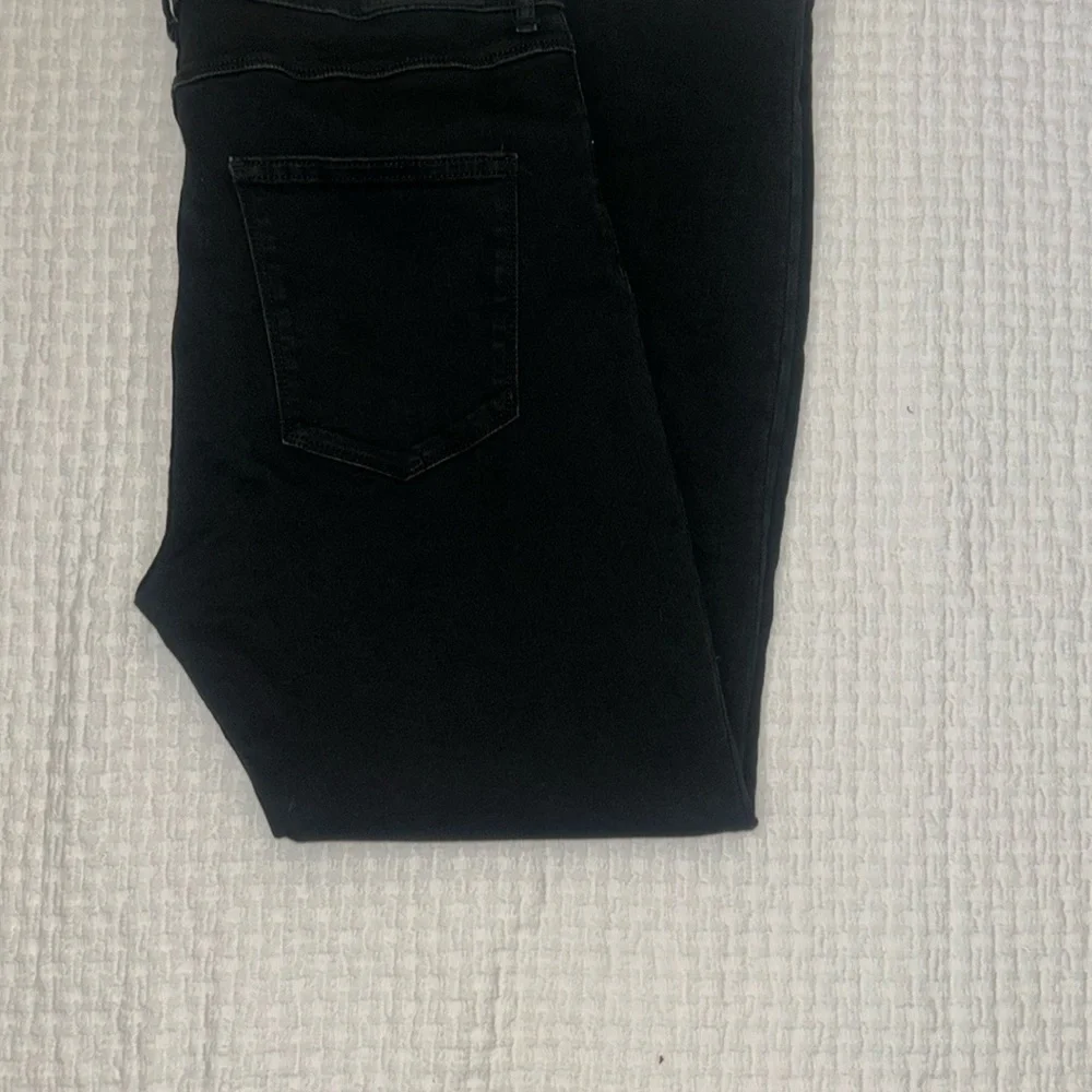 Zara Black Straight Leg Jeans